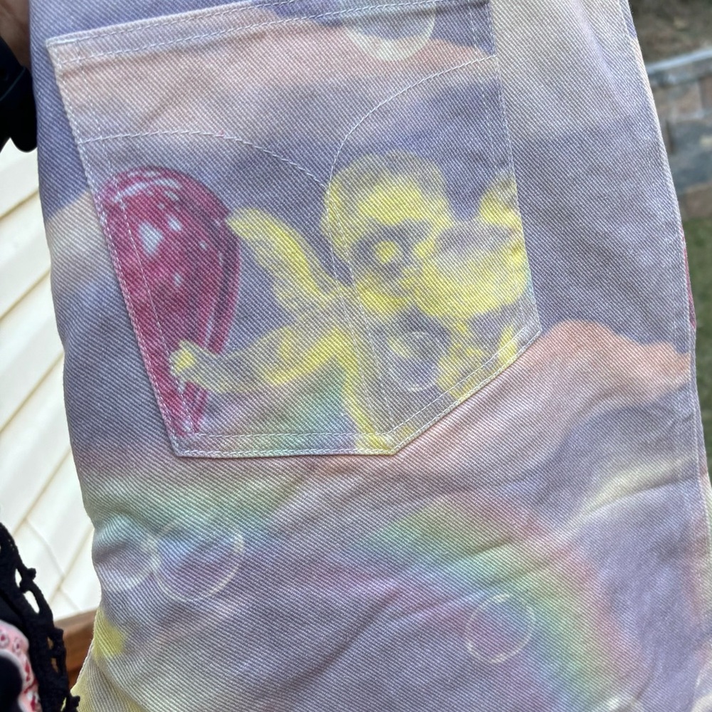 Angels Of Love Double Rainbouu 34 party pants.
